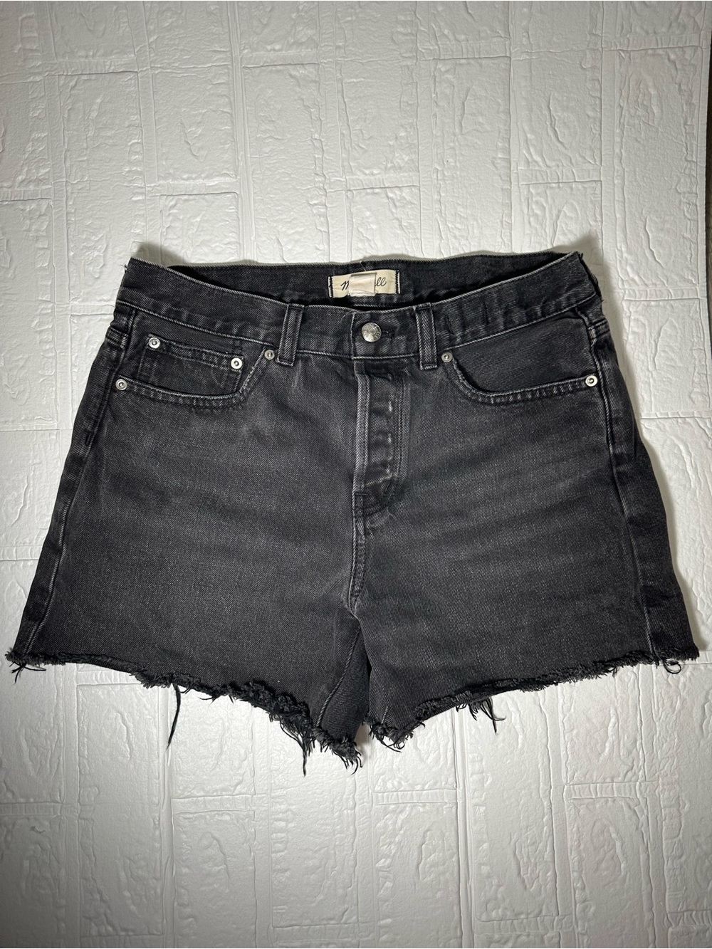 100% COTTON | Madewell The Brynn Long Short Size 26